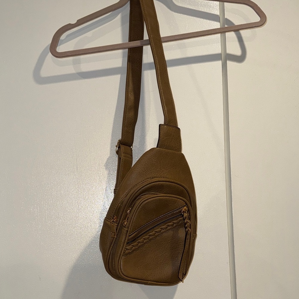 Stylish Brown Crossbody Bag